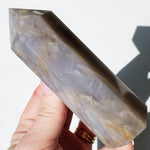 Blue Rose Quartz Crystal Point