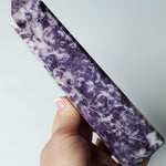 Lepidolite Tower Point 7 3/4" tall