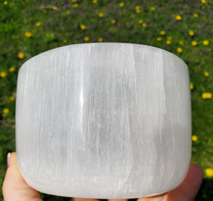 Selenite Jar with lid LARGE -more coming soon