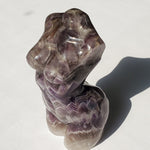 Amethyst Crystal Goddess Statue - Venus Body
