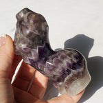 Amethyst Crystal Goddess Statue - Venus Body