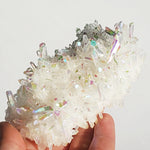 Angel Aura Quartz cluster