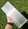 11-12" Selenite Charging Plate Large Rectangle