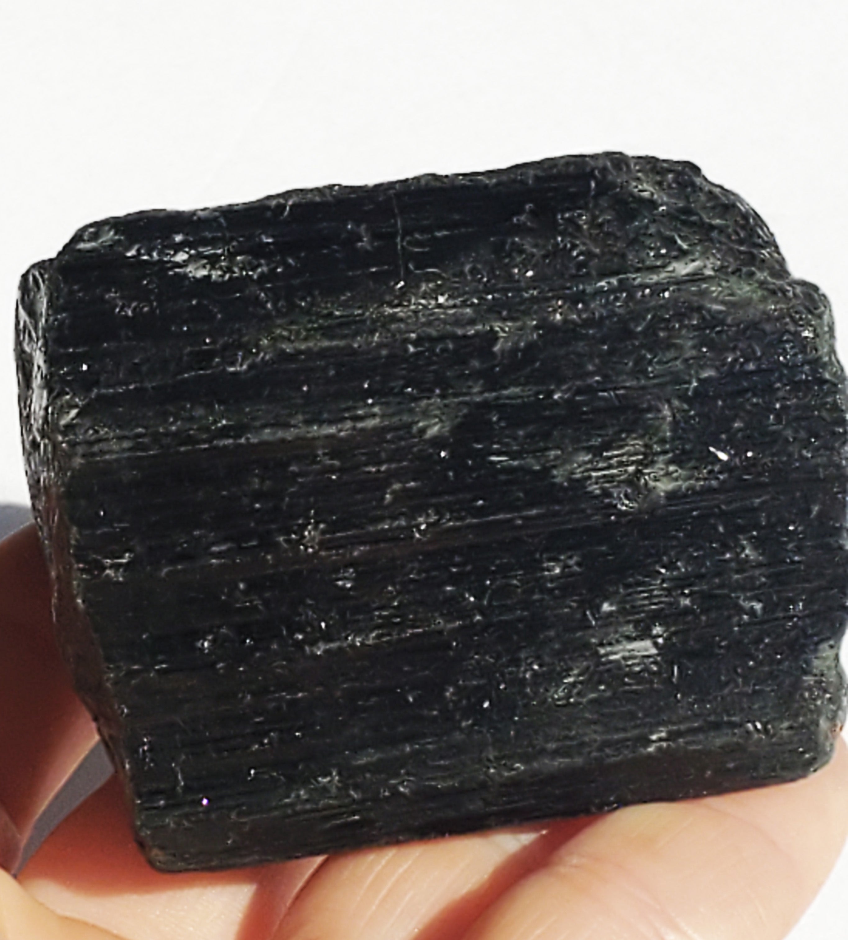 Raw Black Tourmaline Crystal - Schorl
