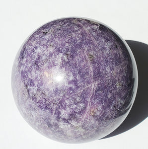 Large Purple Lepidolite Sphere
