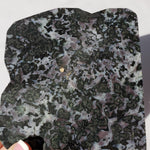 Geode Coasters Large Indigo Gabbro Stone