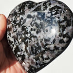 Indigo Gabbro Stone Heart