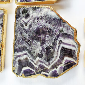 Amethyst Drink Coasters set of 6