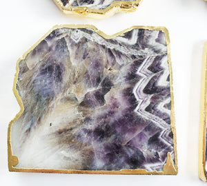 Amethyst Drink Coasters set of 6