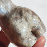 Crystal Goddess Statue, flashy Moonstone