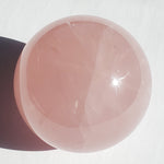 Asteriated Star Rose Quartz Sphere 2 5/8"