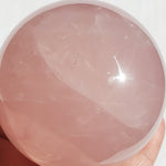 Asteriated Star Rose Quartz Sphere 2 5/8"