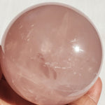 Asteriated Star Rose Quartz Sphere 2 5/8"