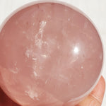 Asteriated Star Rose Quartz Sphere 2 5/8"