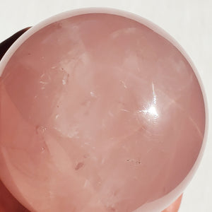 Asteriated Star Rose Quartz Sphere 2 5/8"