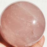 Asteriated Star Rose Quartz Sphere 2 5/8"