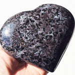 Indigo Gabbro Stone Heart