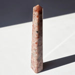 Flashy Sunstone Crystal Tower 10 3/4"