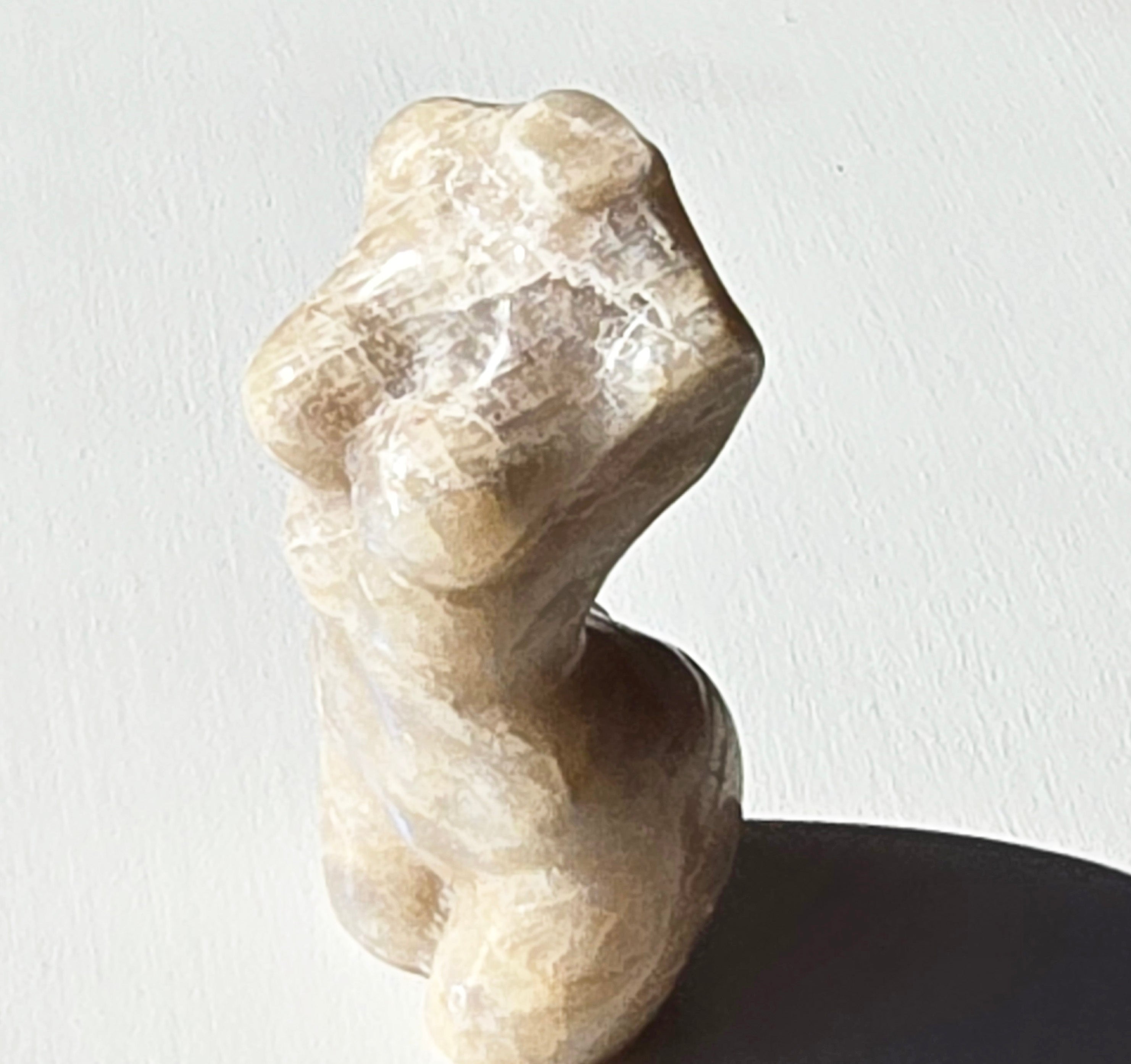 Crystal Goddess Statue Moonstone