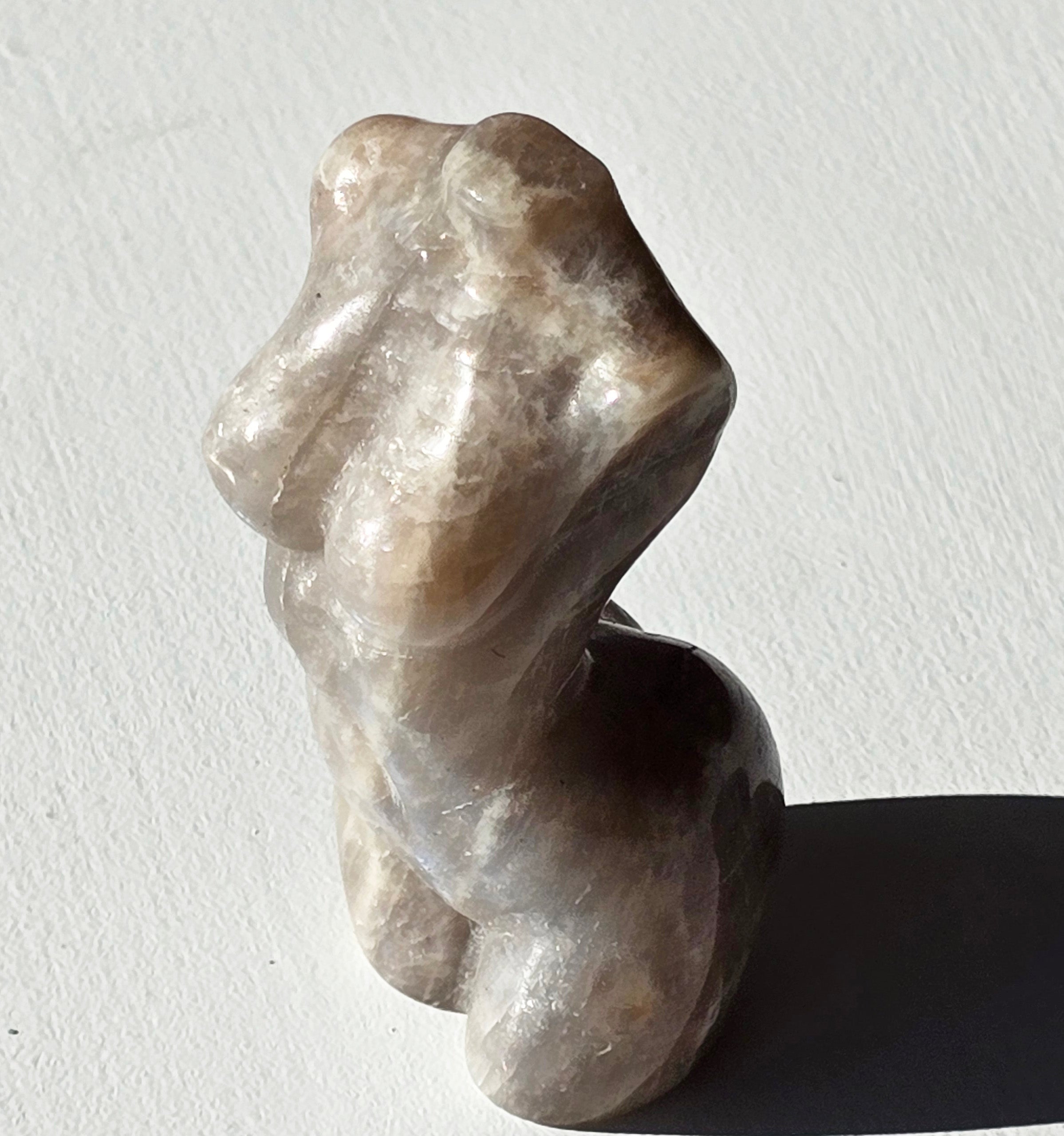 Crystal Goddess Statue Moonstone