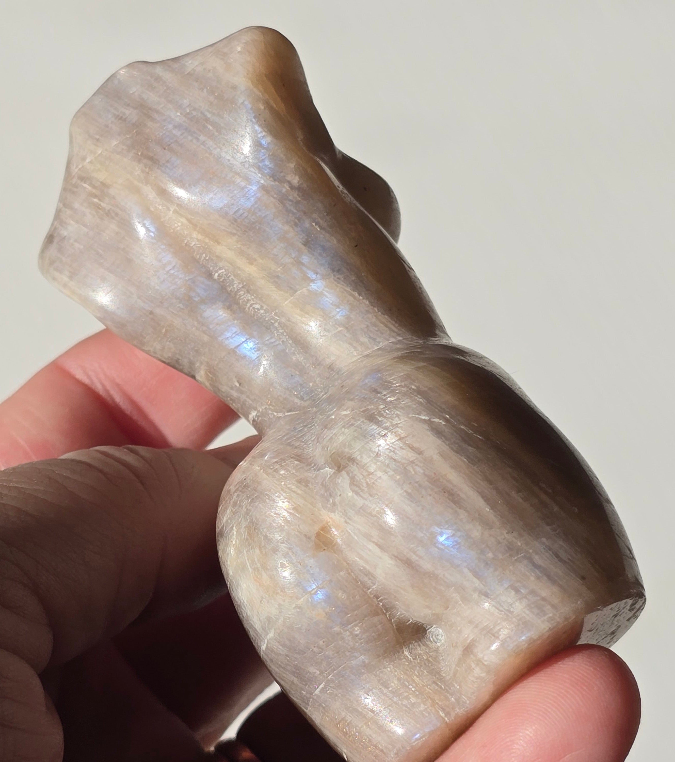 Crystal Goddess Statue Moonstone