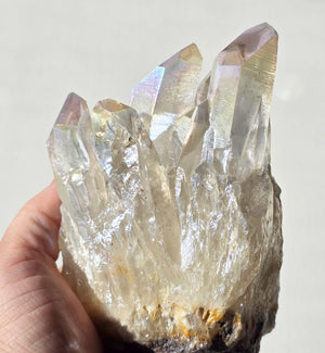 Angel Aura Quartz cluster