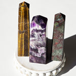 Tiger's Eye Stone, Amethyst Tower, Dragon Blood Stone