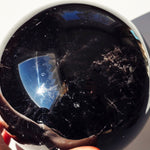 Smoky Quartz Asteriated Star Sphere EXTRA LARGE