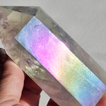 Angel Aura Opal Quartz Crystal Tower