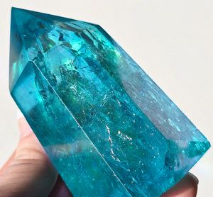 Aqua Aura Quartz Tower