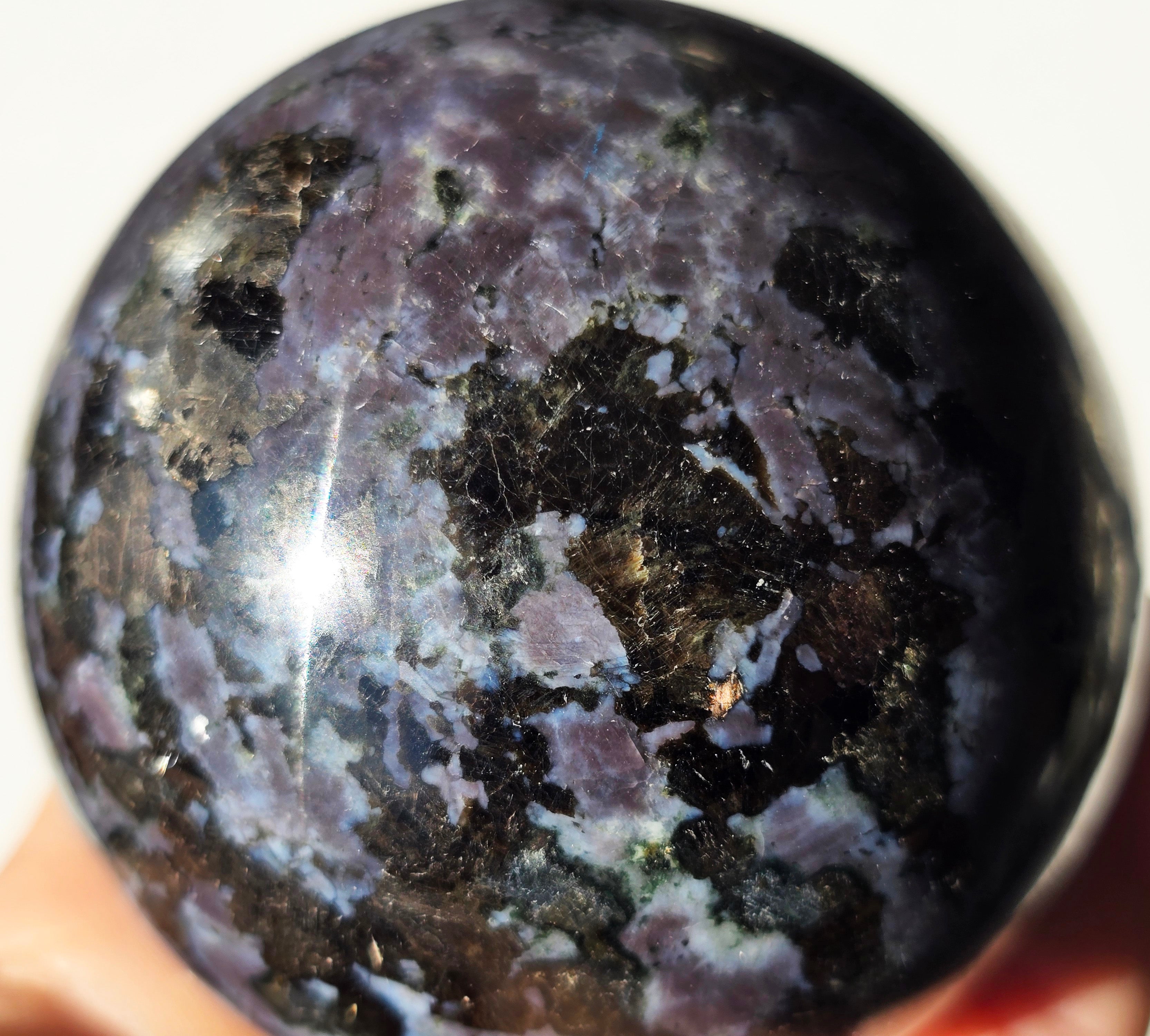 Indigo Gabbro Sphere 69 mm