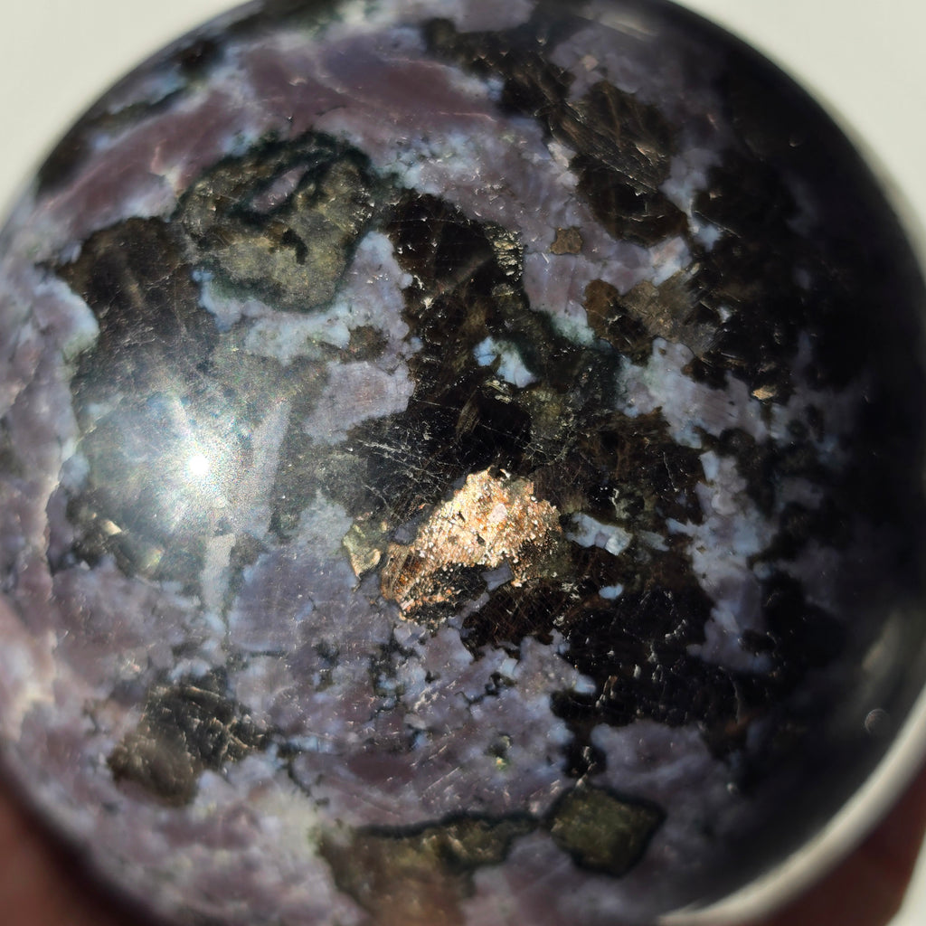 Indigo Gabbro Sphere 69 mm