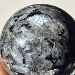 Flashy Larvikite Sphere 63 mm