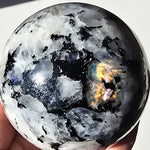 Flashy Moonstone Crystal Sphere