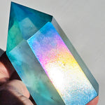 Aqua Aura Quartz Tower