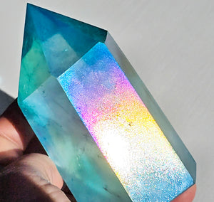 Aqua Aura Quartz Tower