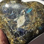 Labradorite Heart Large SALE!