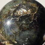 Flashy Labradorite Sphere with rainbow inclusions