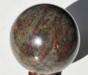 Dragon Blood Stone SphereLarge 112 mm