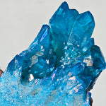 Aqua Aura Quartz Crystal Cluster