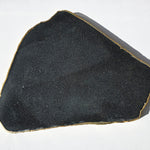 Black Agate platter with gold-plated edge SALE!!