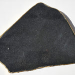 Black Agate platter with gold-plated edge SALE!!