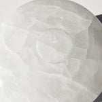 Polished Selenite Jar with lid LARGE