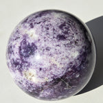 Large Lepidolite Sphere 4 5/8"