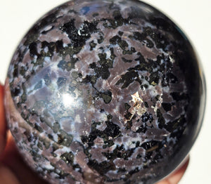 Indigo Gabbro Sphere 3 1/2"