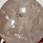 Smoky Quartz Crystal with rainbow inclusions 100 mm