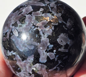 Indigo Gabbro Sphere 64 mm