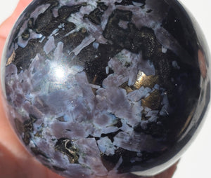 Indigo Gabbro Sphere 64 mm