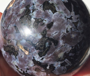 Indigo Gabbro Sphere 64 mm