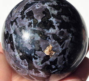 Indigo Gabbro Sphere 64 mm